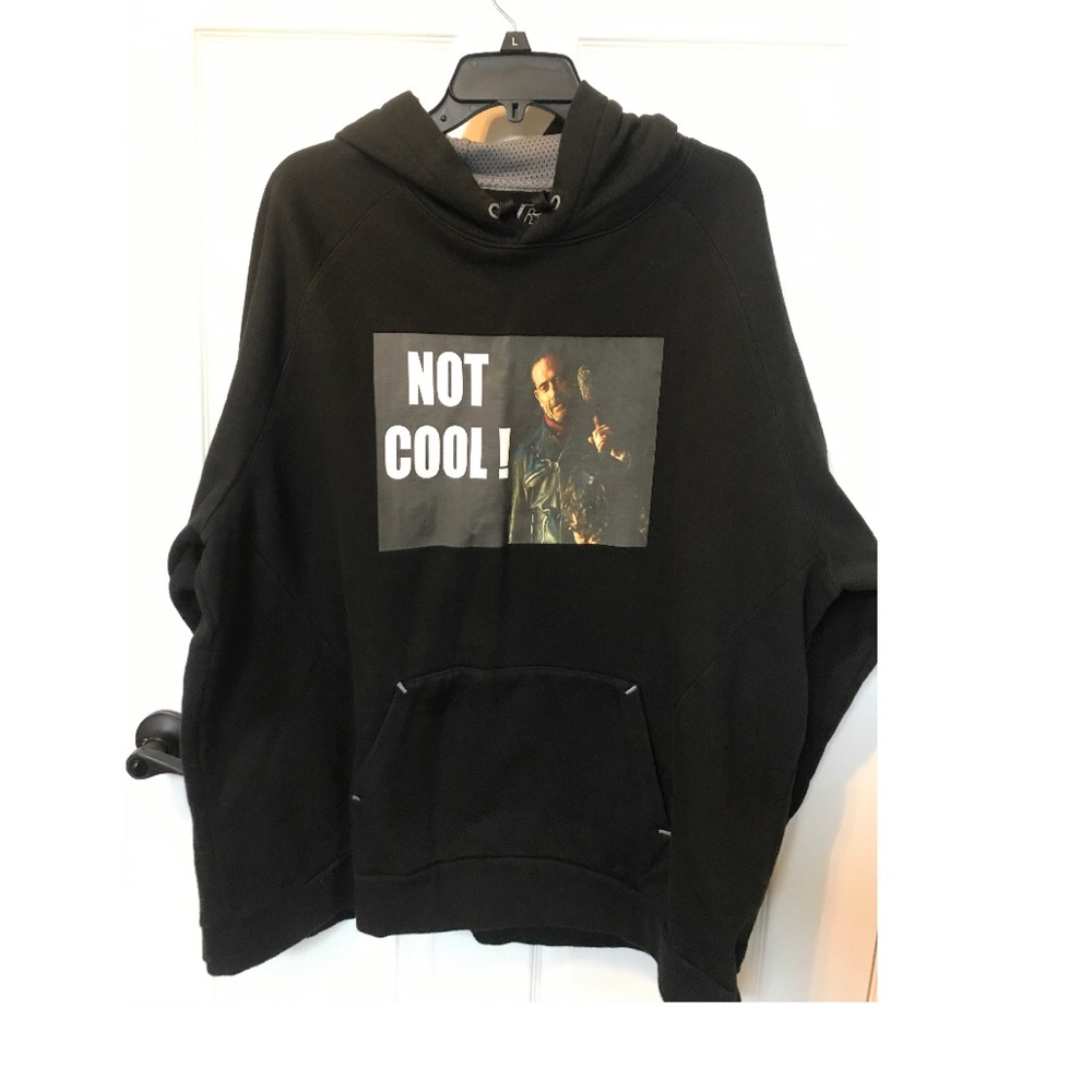 Men’s Walking Dead Negan Hoodie        *NOT COOL *